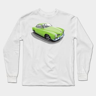 karmann ghia in light green Long Sleeve T-Shirt